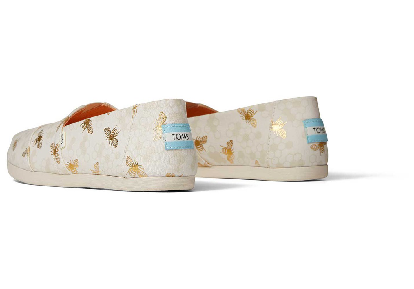 Toms Alpargata Bumble Bees Espadrille Beige - Womens - 01653-ZSIP